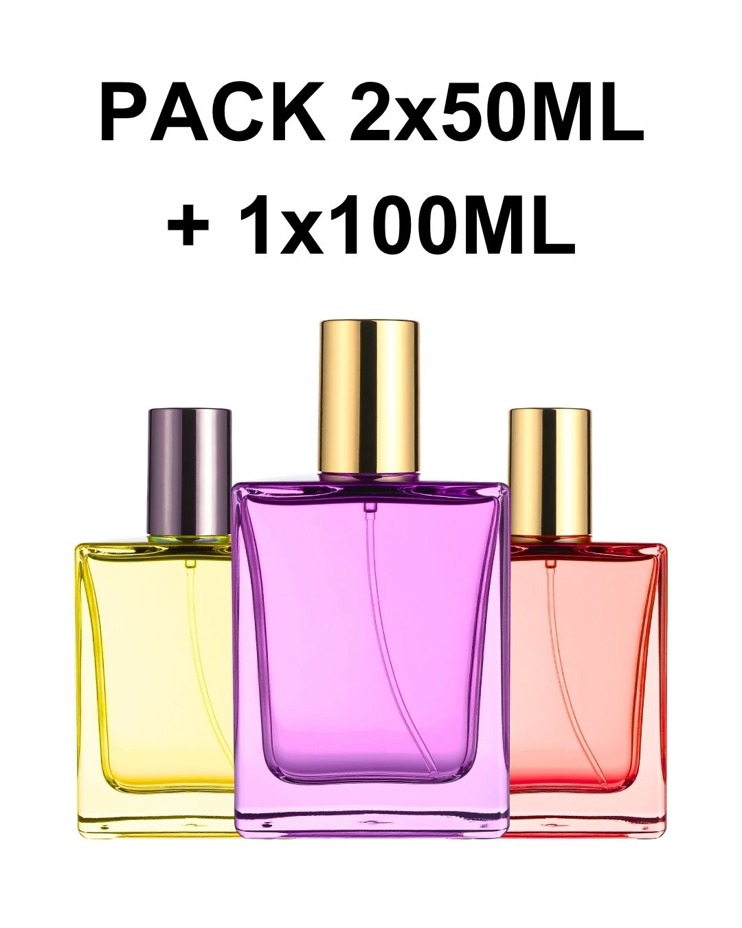 PACK 2x50ml and 1x100ml
